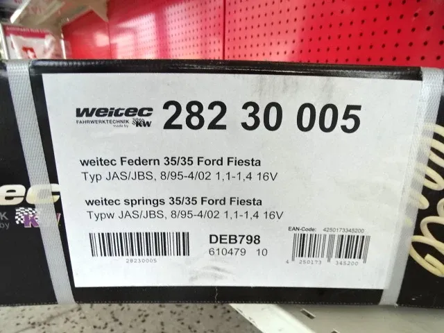 2x set schokdemper weitec - afbeelding 5 van  6