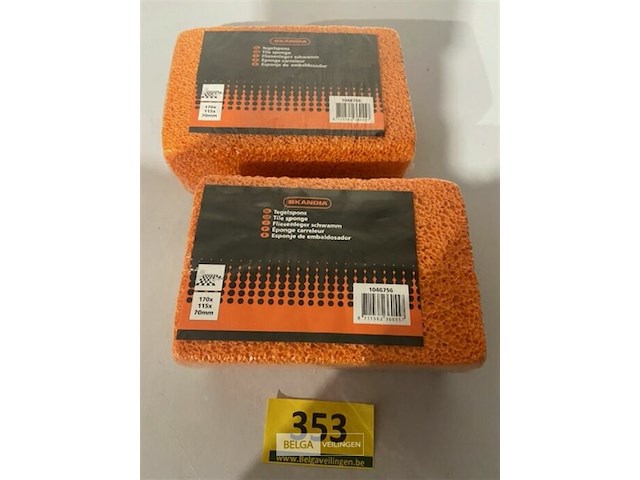 2x skandia tegelspons - afbeelding 3 van  3