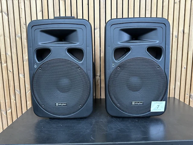 2x skytec boxen spi500a - afbeelding 1 van  4