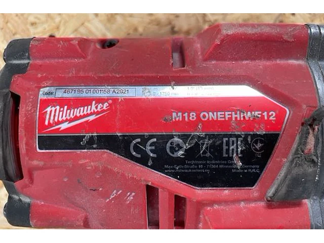 2x slagschroefmachine milwaukee - afbeelding 4 van  5