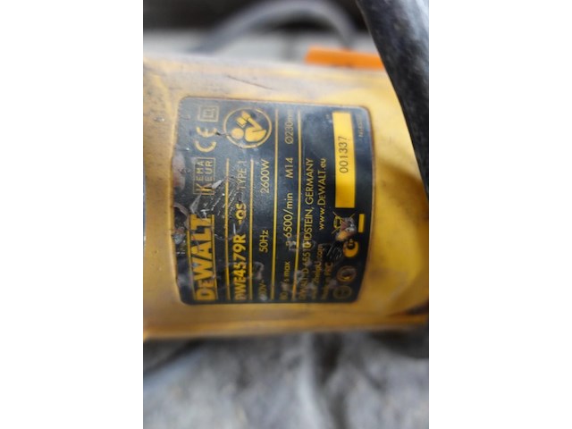 2x slijpschijf dewalt - afbeelding 4 van  4