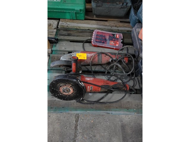 2x slijpschijf milwaukee - afbeelding 1 van  5