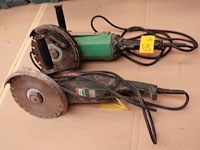2x slijpschijfmachine metabo/hitachi - afbeelding 1 van  3