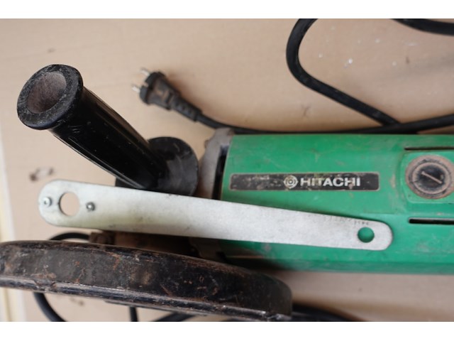 2x slijpschijfmachine metabo/hitachi - afbeelding 3 van  3