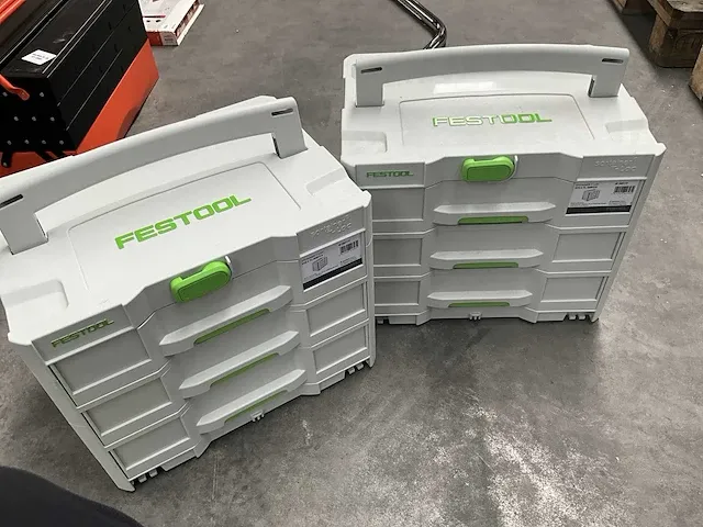 2x sortainer festool sys4 tl-sort/3 - afbeelding 1 van  4