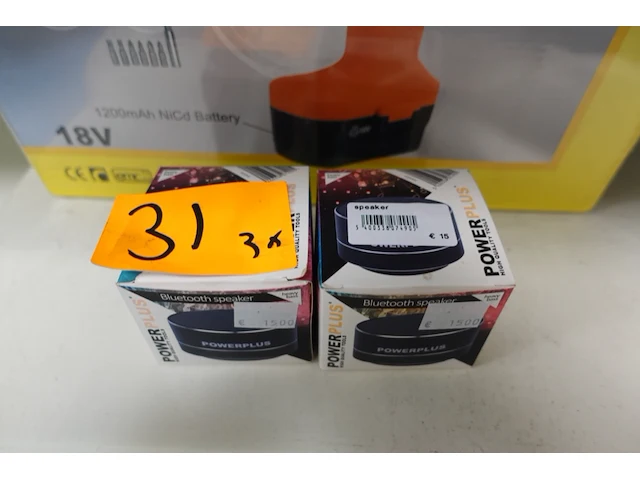 2x speaker powerplus + boormachine - afbeelding 2 van  3