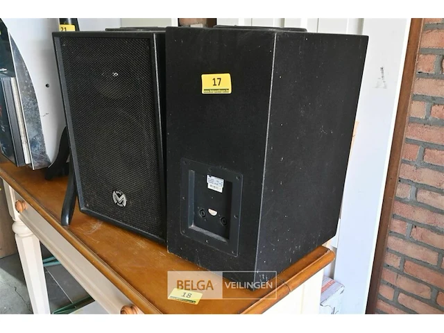 2x speakers macmah - afbeelding 1 van  2