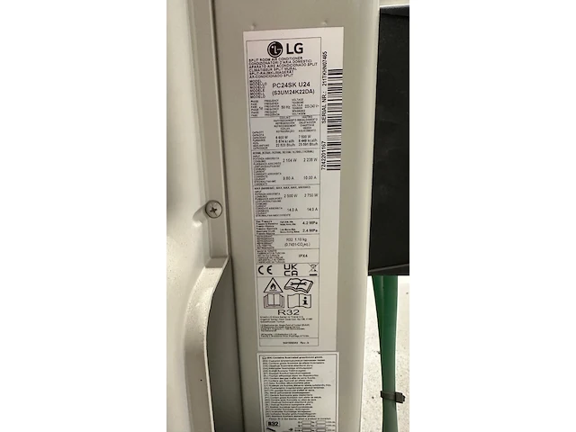2x split air conditioning system lg - afbeelding 6 van  8