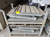 2x stapelbare en vouwbare materiaal bak - afbeelding 1 van  1