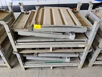 2x stapelbare en vouwbare materiaal bak - afbeelding 1 van  1