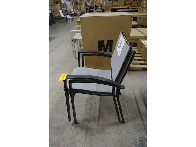 2x stapelbare stoel gescova - afbeelding 2 van  3