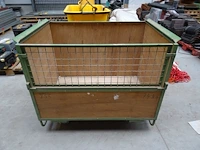 2x stapelbare transportkar - afbeelding 1 van  5