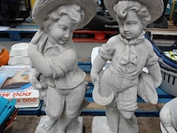 2x stenen beeld - afbeelding 1 van  1