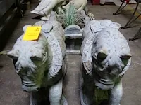 2x stenen decoratie - afbeelding 1 van  2
