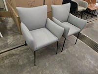 2x stoel ancona leder - afbeelding 1 van  6