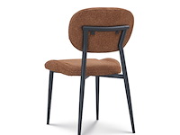 2x stoel anoushka bruin fabrics - afbeelding 5 van  8