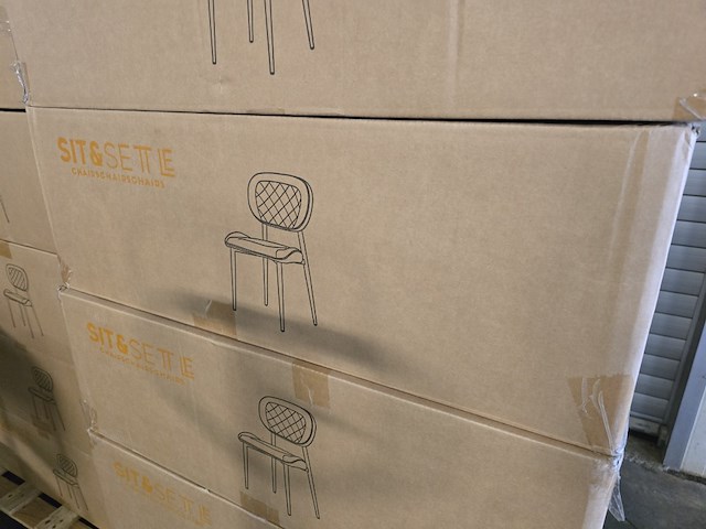 2x stoel anoushka bruin fabrics - afbeelding 8 van  8