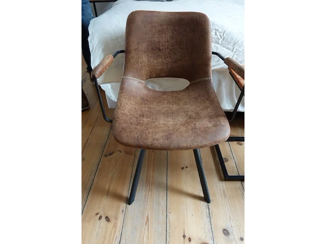 2x stoel + bijzettafel - afbeelding 2 van  4