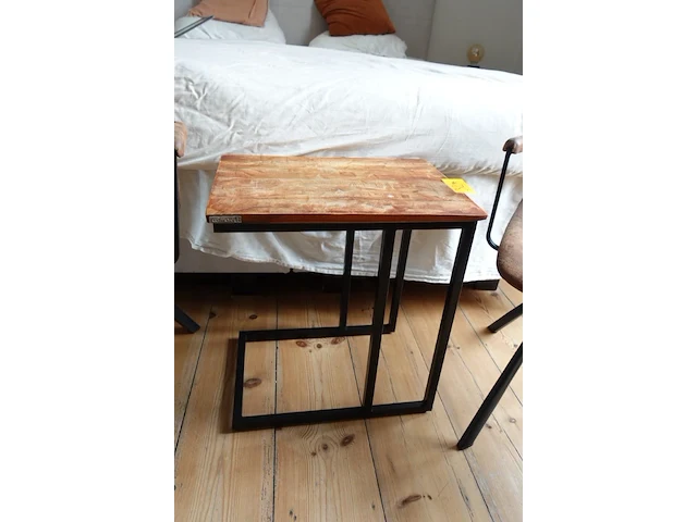 2x stoel + bijzettafel - afbeelding 3 van  4