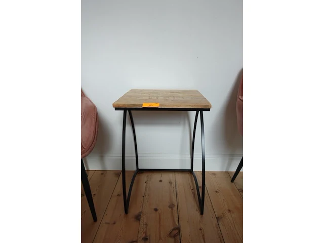 2x stoel + bijzettafel - afbeelding 3 van  4