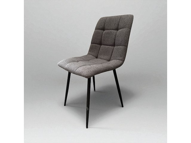 2x stoel grijs linnen uitvoering - afbeelding 1 van  1