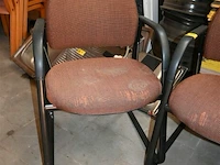 2x stoel met armleuning - afbeelding 3 van  4