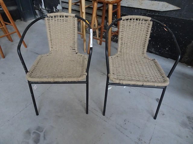 2x stoel - afbeelding 1 van  4