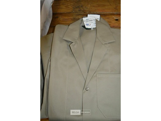 2x stofjas beige maat 42 - afbeelding 3 van  3