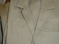 2x stofjas beige maat 42 - afbeelding 3 van  3