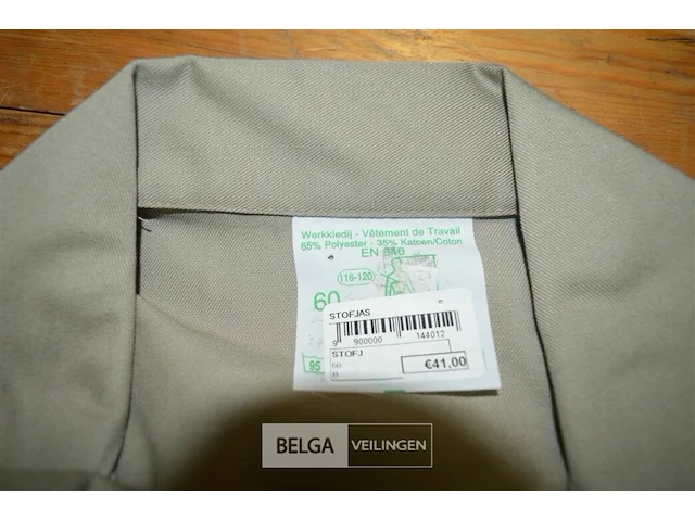 2x stofjas beige maat 60 - afbeelding 2 van  3