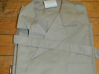 2x stofjas beige maat 60 - afbeelding 3 van  3