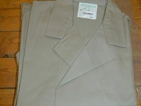 2x stofjas beige maat 62 - afbeelding 1 van  2