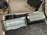 2x strobo atomic 3000 vdp1500st+ 2x blacklight - afbeelding 2 van  9