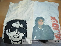 2x t-shirt michael jackson