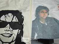 2x t-shirt michael jackson - afbeelding 2 van  2