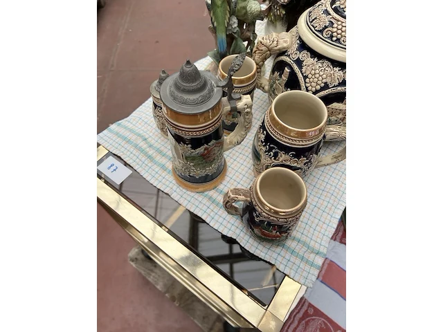 2x tafel en 12 decoratiestukken - afbeelding 8 van  11