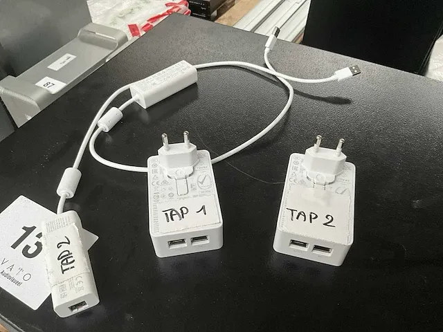 2x tap ip set met computer - afbeelding 7 van  7