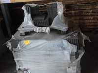 2x tegelpannen koramic ombra blauw gesmoord + rest - afbeelding 5 van  12