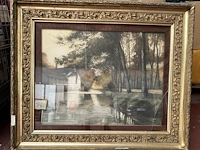 2x tekening in kader en schilderij - afbeelding 4 van  6