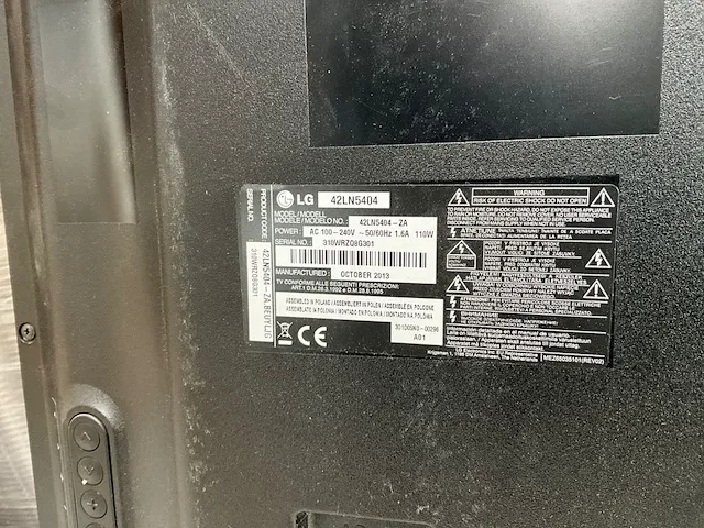 2x televisie lg 42ln5404 - afbeelding 3 van  5