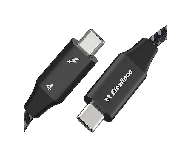 2x thunderbolt usb-c kabel tot 40gb/s 2m - afbeelding 1 van  5