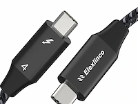2x thunderbolt usb-c kabel tot 40gb/s 2m - afbeelding 1 van  5