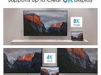 2x thunderbolt usb-c kabel tot 40gb/s 2m - afbeelding 2 van  5
