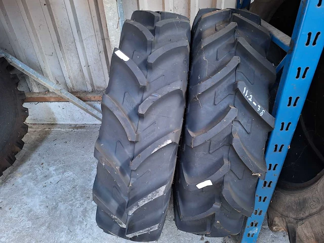 2x traktorband michelin 11.2-28 nieuw - afbeelding 3 van  5