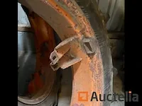 2x traktorband michelin 9.5-36 op velg - afbeelding 3 van  6