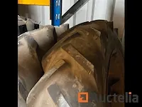 2x traktorband michelin 9.5-36 op velg - afbeelding 5 van  6