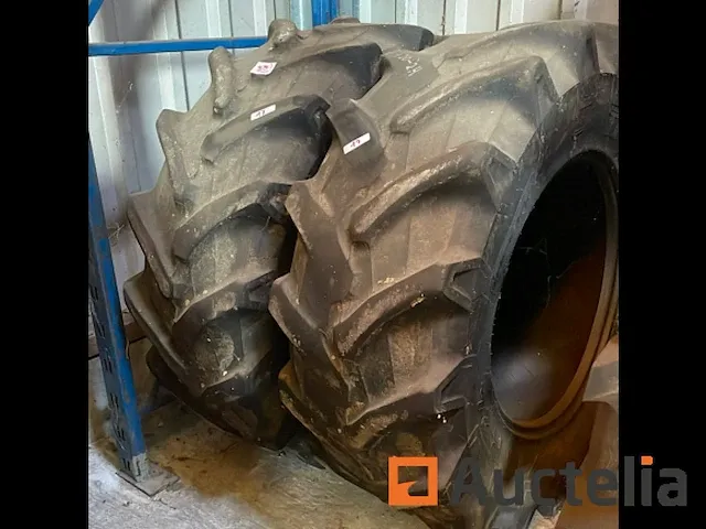 2x traktorband pirelli 420/70r24 - afbeelding 4 van  7