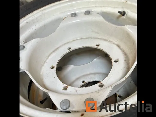 2x traktorband taurus 11.2-24 + velg 6 gaats - afbeelding 5 van  6