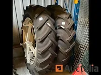 2x traktorband vredestein 12x38 op velg dubbelwiel - afbeelding 4 van  5