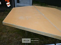 2x trapeziumvormige tafel - afbeelding 5 van  5